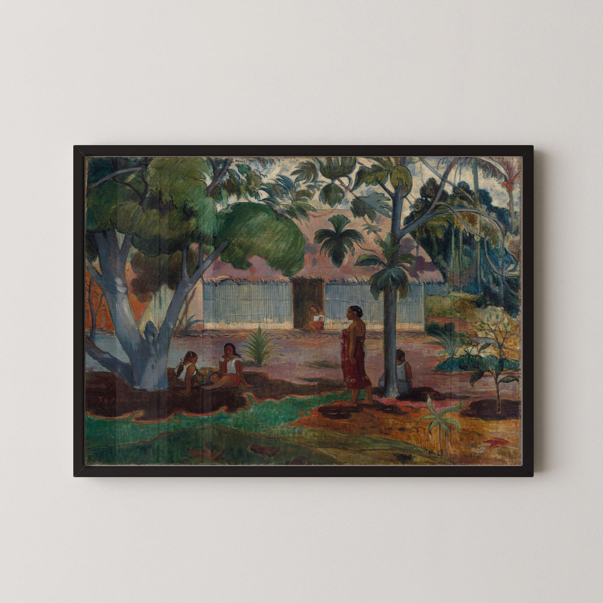 Paul Gauguin — The Large Tree (Te raau rahi) | Fine Art Print