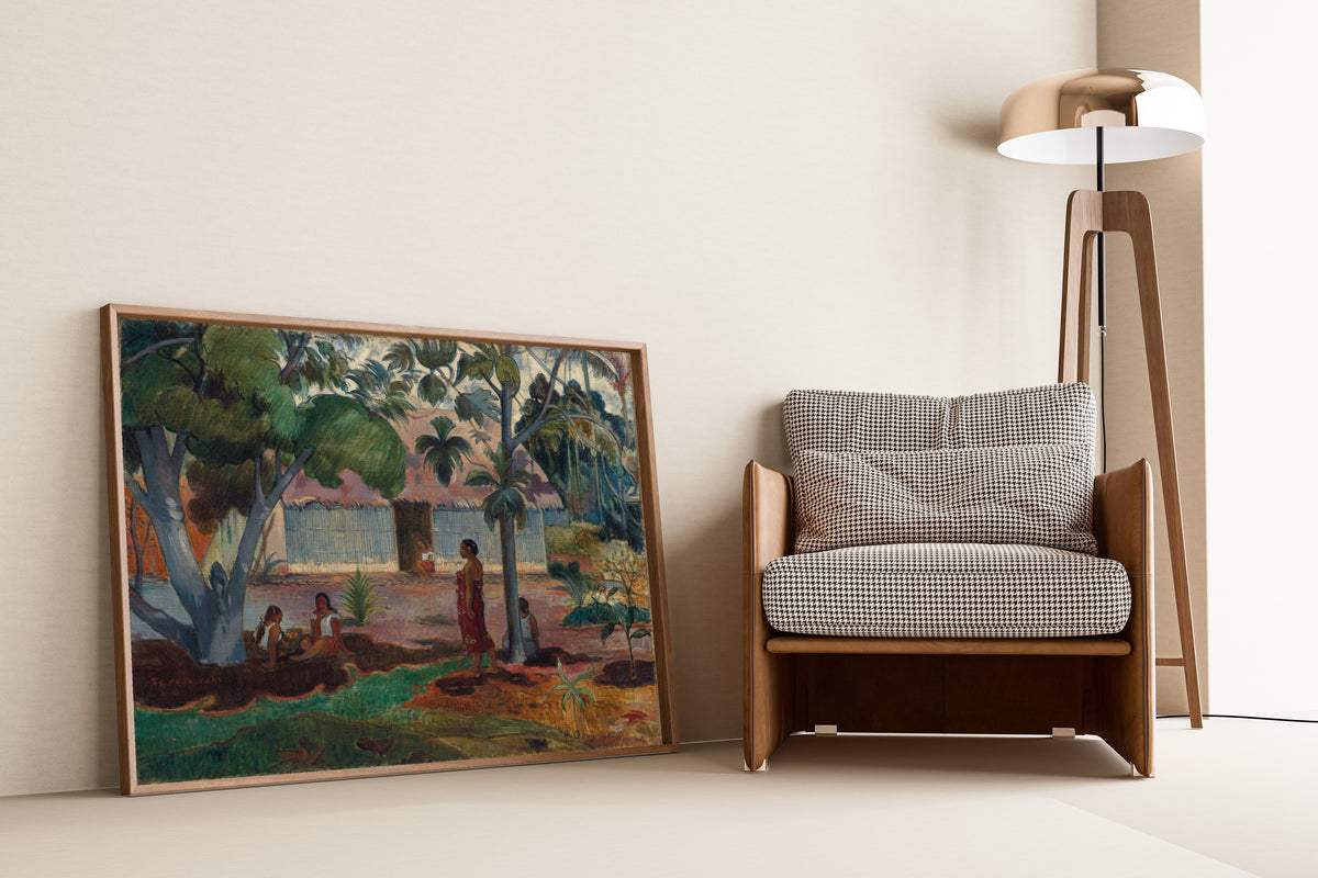 Paul Gauguin — The Large Tree (Te raau rahi) | Fine Art Print