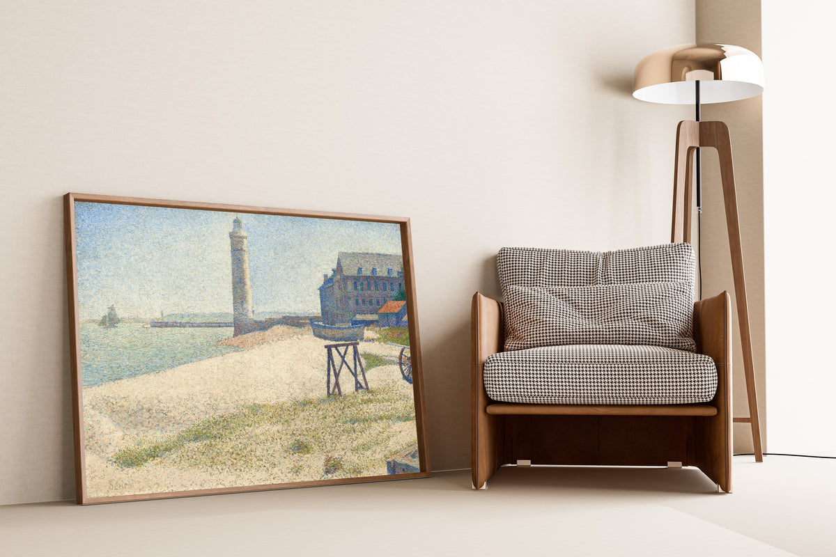 Georges Seurat — The Lighthouse at Honfleur | Fine Art Print