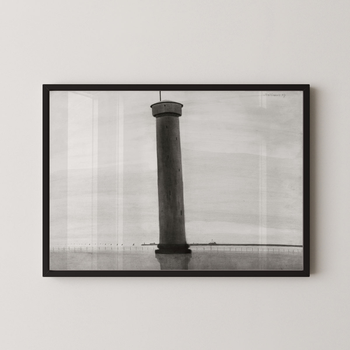 Léon Spilliaert — The Lighthouse | Symbolist Art Print