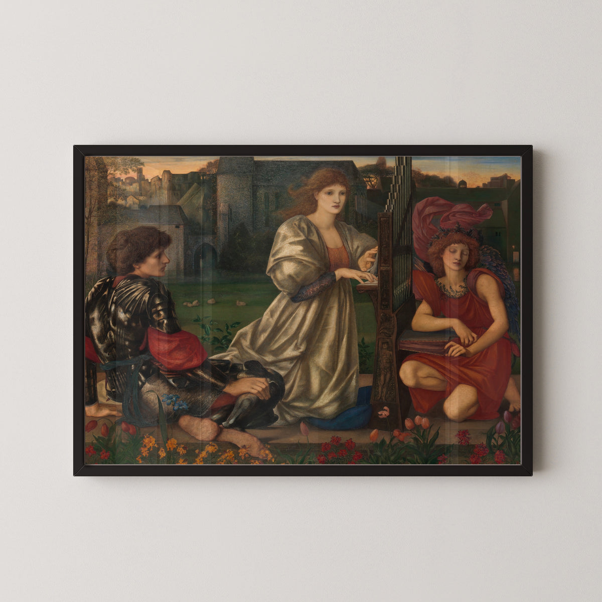 Edward Burne-Jones — The Love Song | Pre-Raphaelite Art Print