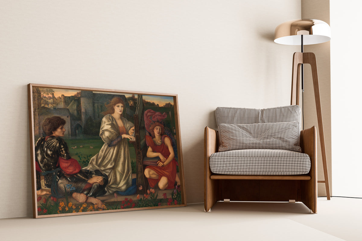 Edward Burne-Jones — The Love Song | Pre-Raphaelite Art Print