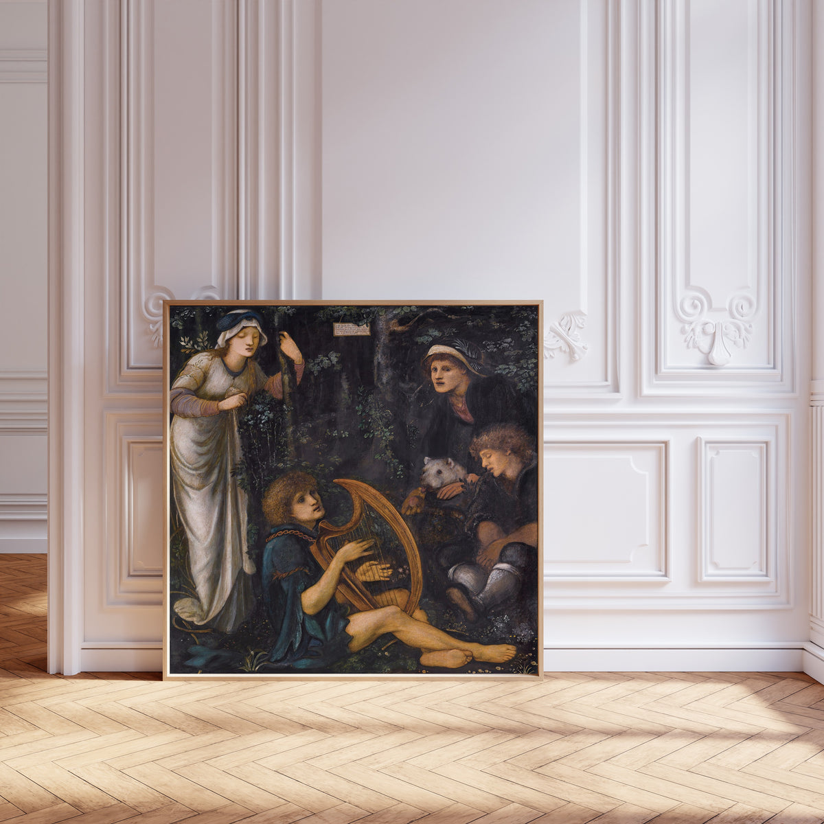 Edward Burne-Jones — The Madness of Sir Tristram | Pre-Raphaelite Art Print
