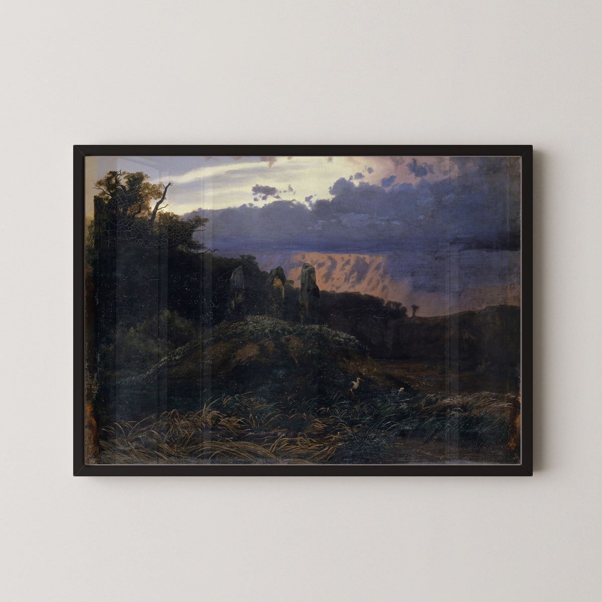 Arnold Böcklin — The Megalithic Tomb | Landscape Fine Art Print