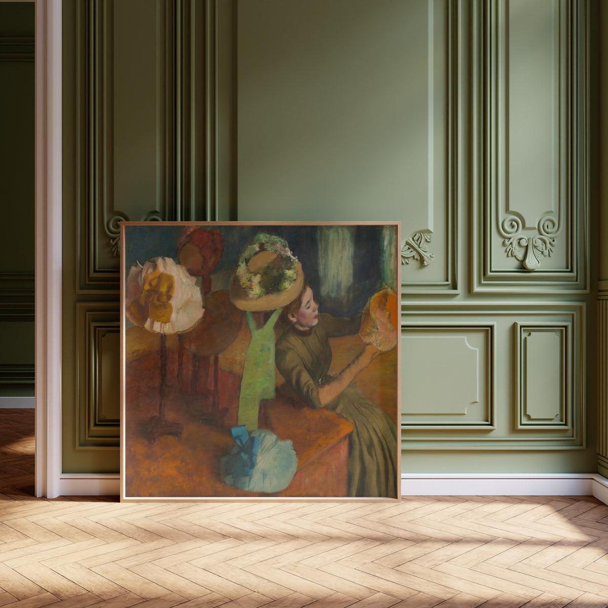 Edgar Degas — The Millinery Shop | Fine Art Print