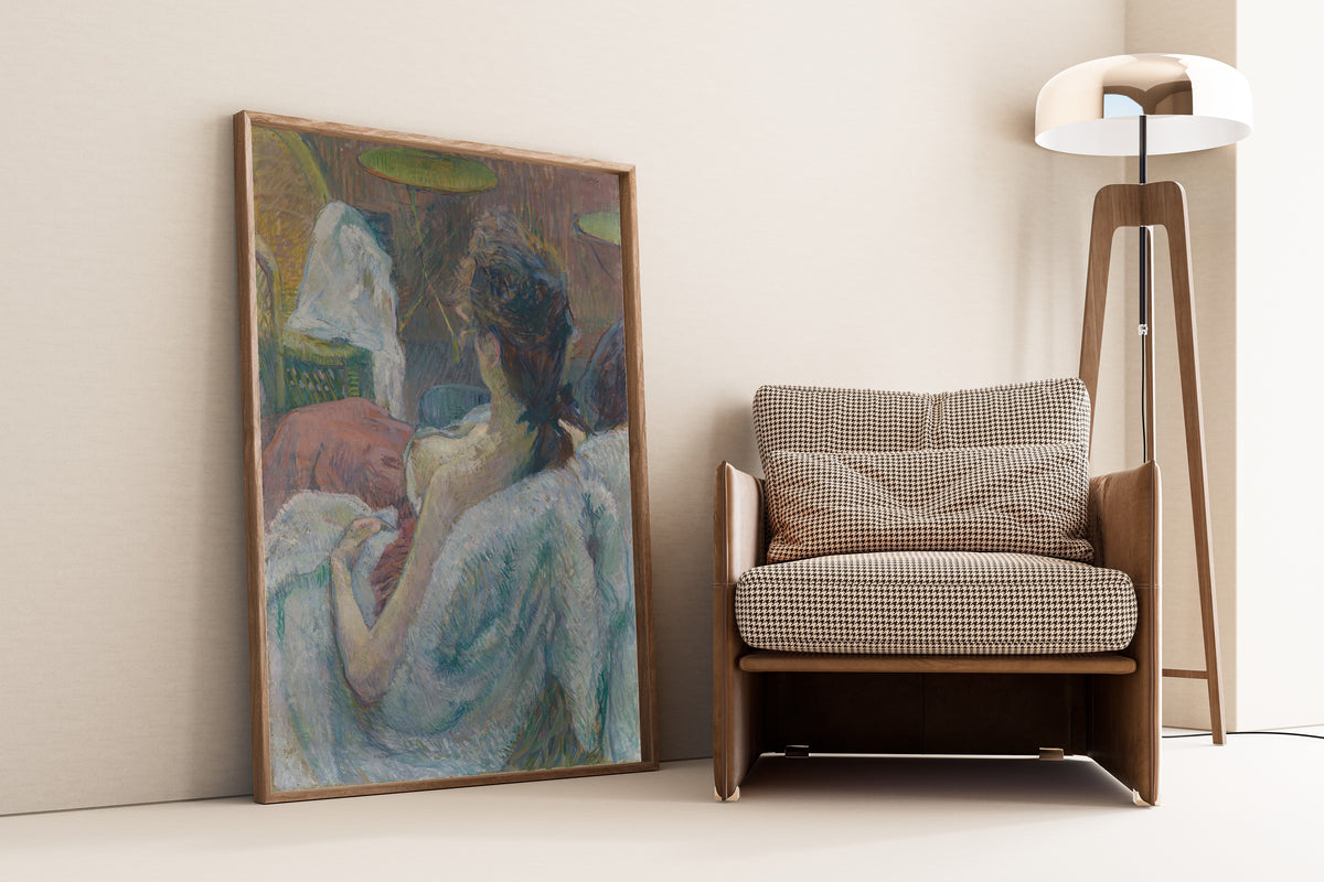 Henri de Toulouse-Lautrec — The Model Resting | Fine Art Print