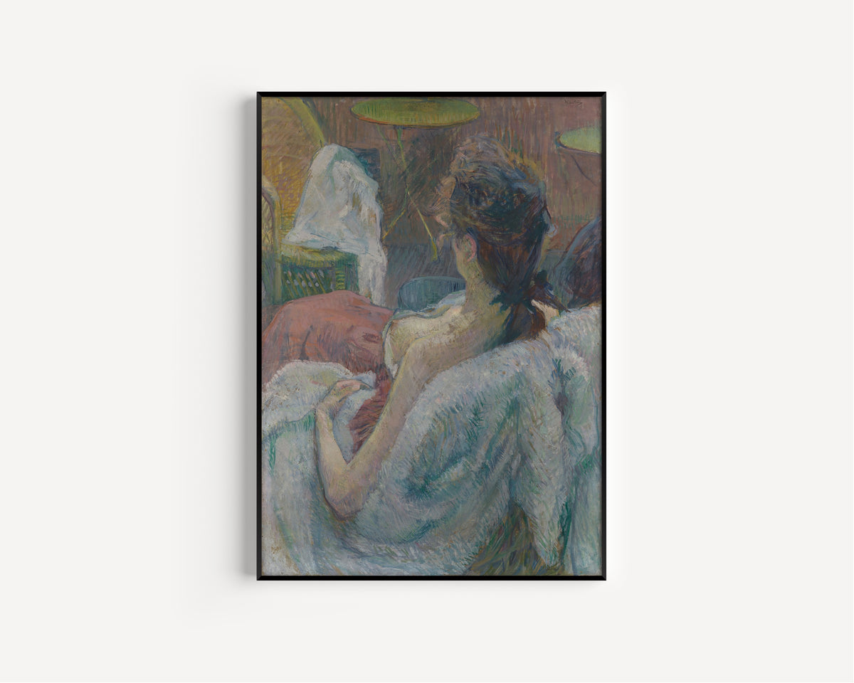 Henri de Toulouse-Lautrec — The Model Resting | Fine Art Print