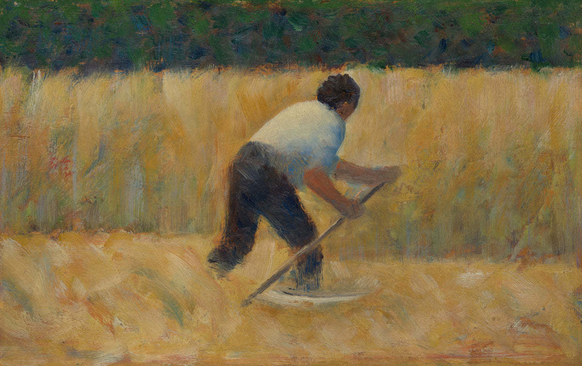 Georges Seurat — The Mower | Fine Art Print