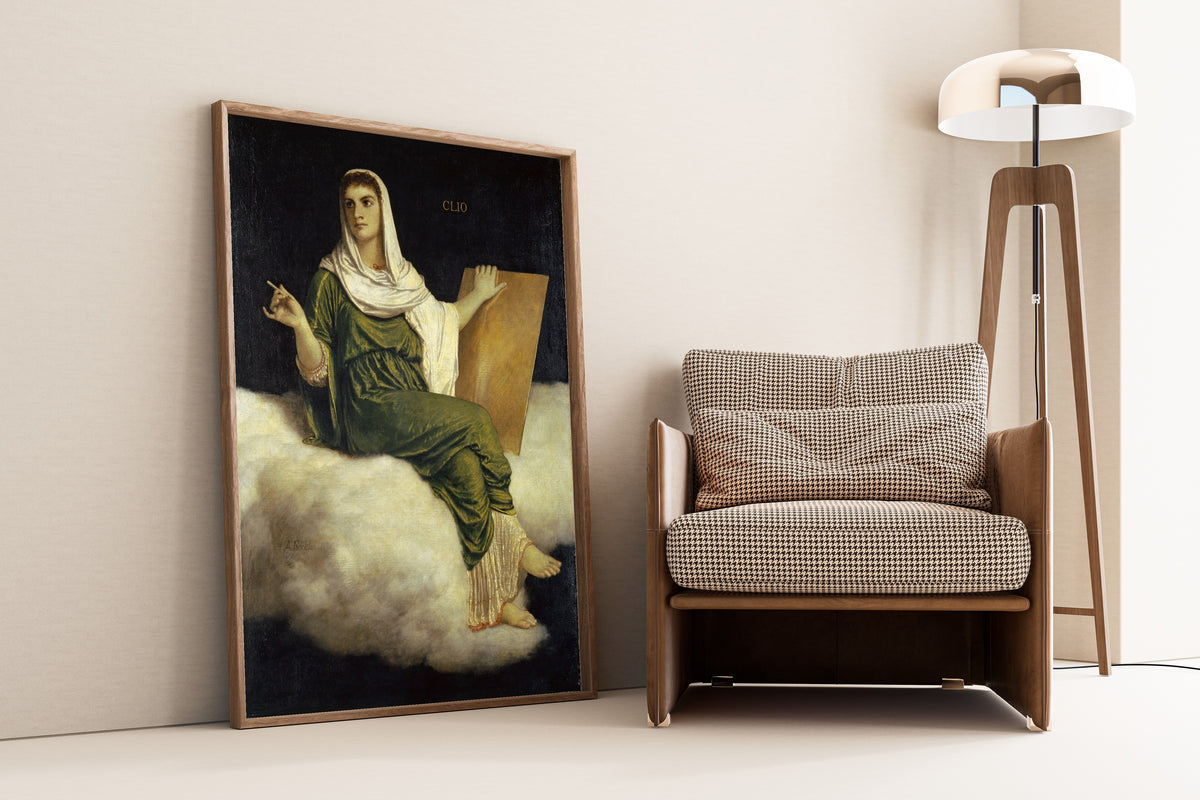 Arnold Böcklin — The Muse Clio | Symbolist Art Print