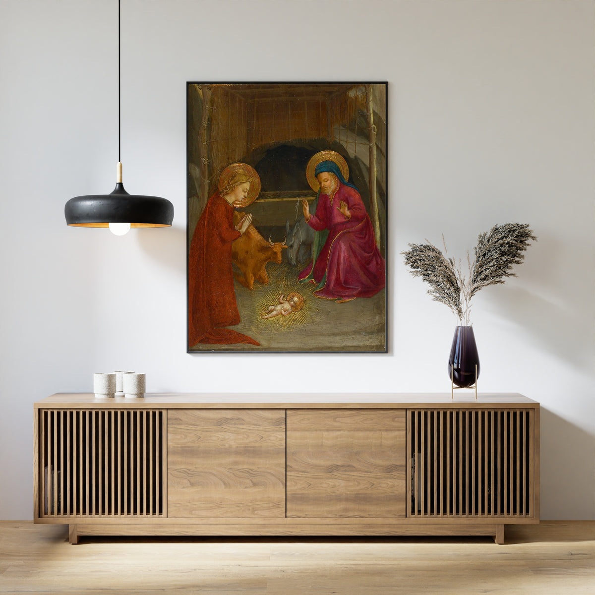Fra Angelico — The Nativity | Christmas Art Print