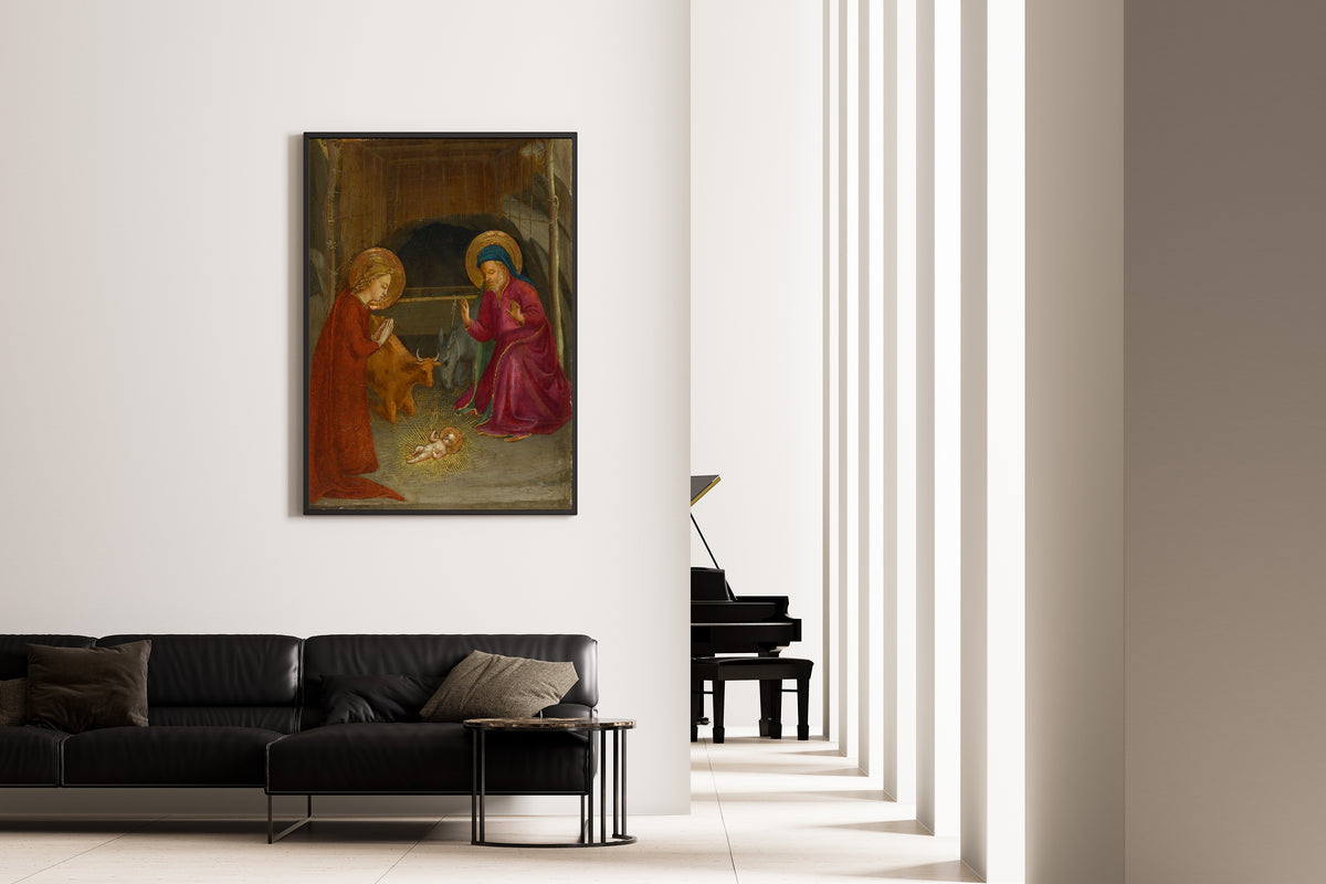 Fra Angelico — The Nativity | Christmas Art Print