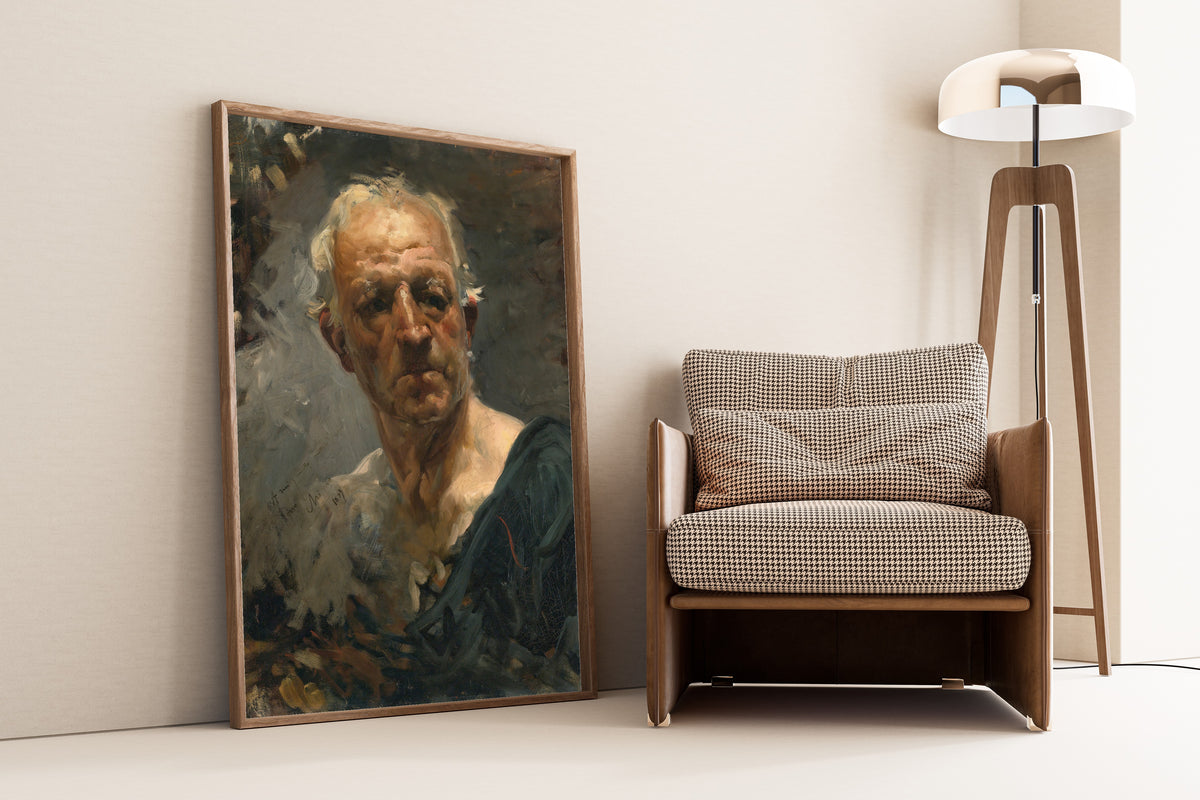 Joaquín Sorolla — The Old Fisherman (El Pescador, 1889) | Fine Art Print