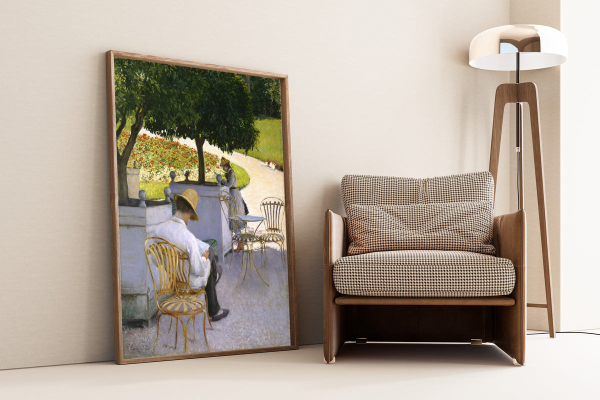 Gustave Caillebotte — The Orange Trees | Fine Art Print