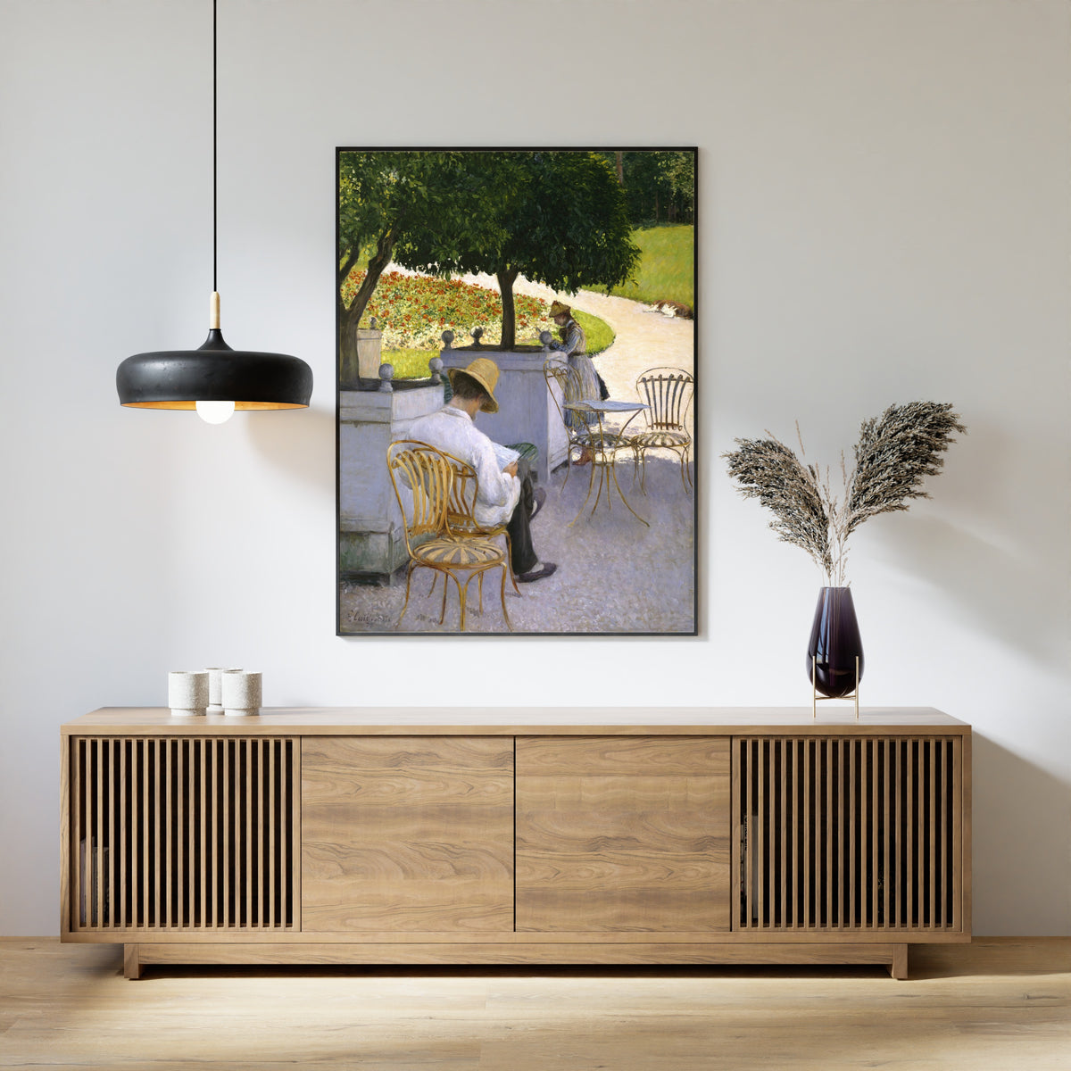 Gustave Caillebotte — The Orange Trees | Fine Art Print