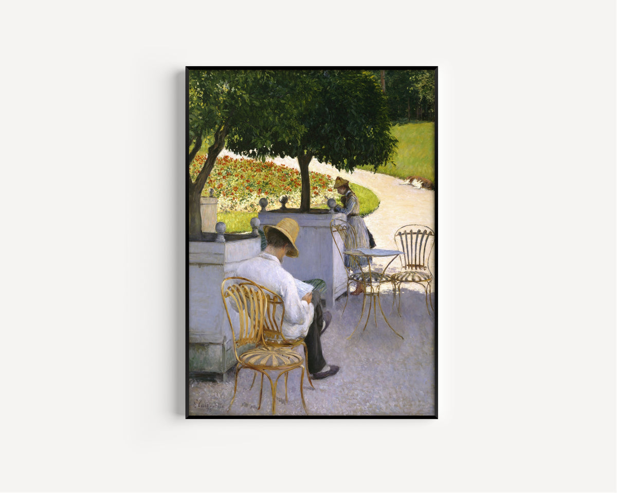 Gustave Caillebotte — The Orange Trees | Fine Art Print