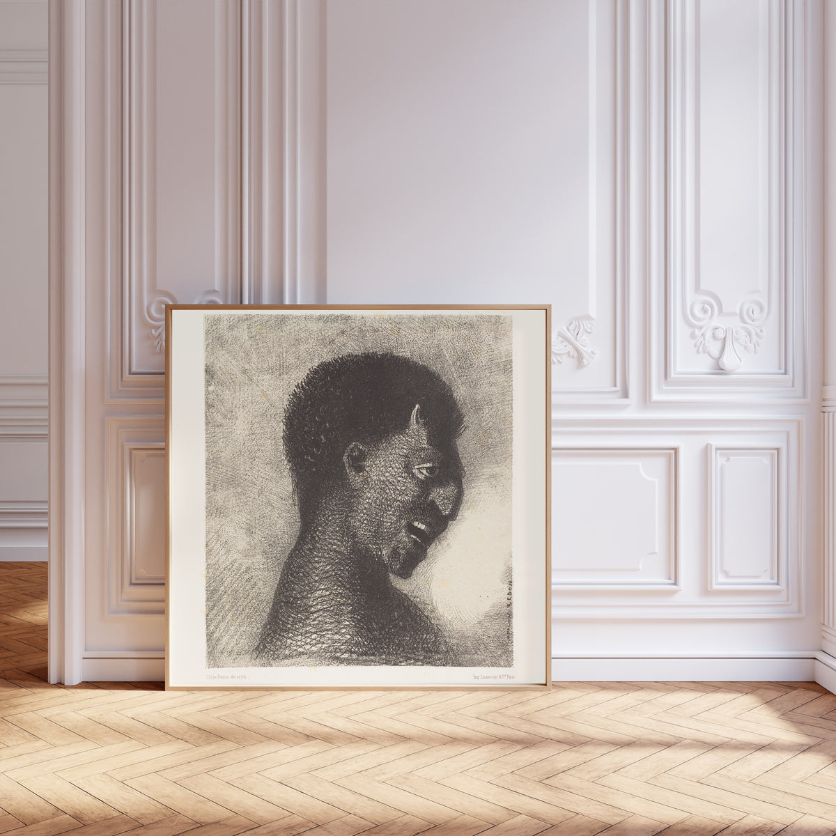 Odilon Redon — The Origins: The Satyr with the Cynical Smile | Symbolist Art Print
