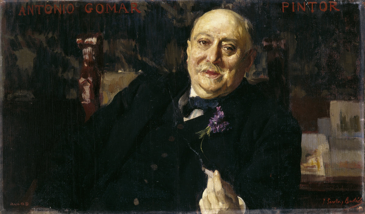 Joaquín Sorolla — The Painter Antonio Gomar y Gomar | Fine Art Print