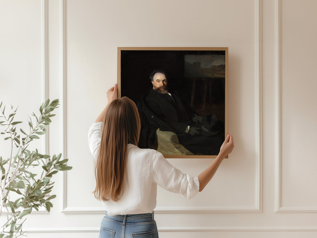 Joaquín Sorolla — The Painter Aureliano de Beruete | Fine Art Print
