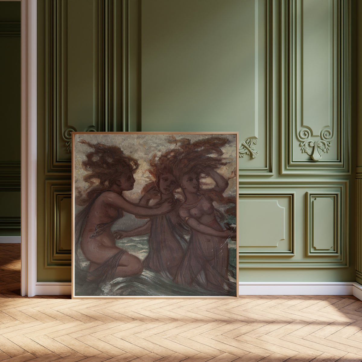Elihu Vedder — The Phorcydes | Symbolist Art Print