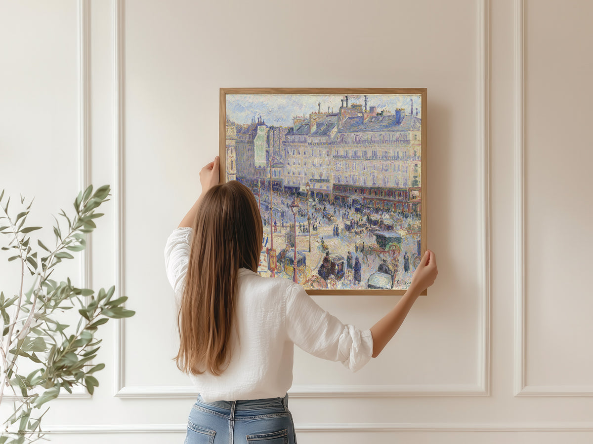 Camille Pissarro — The Place du Havre, Paris | Fine Art Print