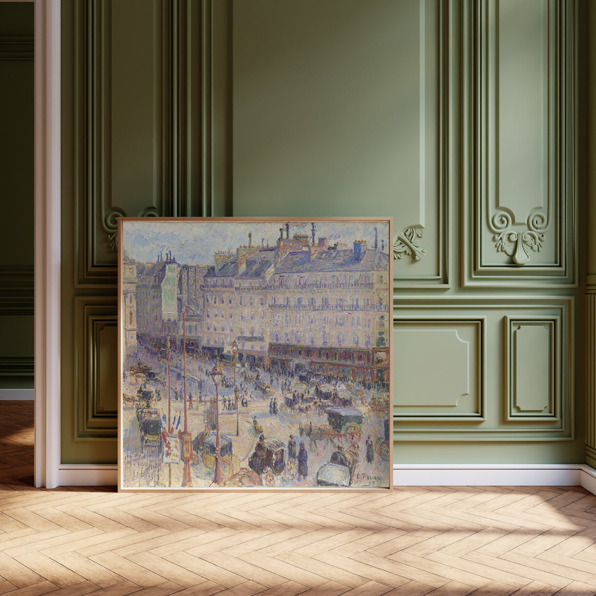 Camille Pissarro — The Place du Havre, Paris | Fine Art Print