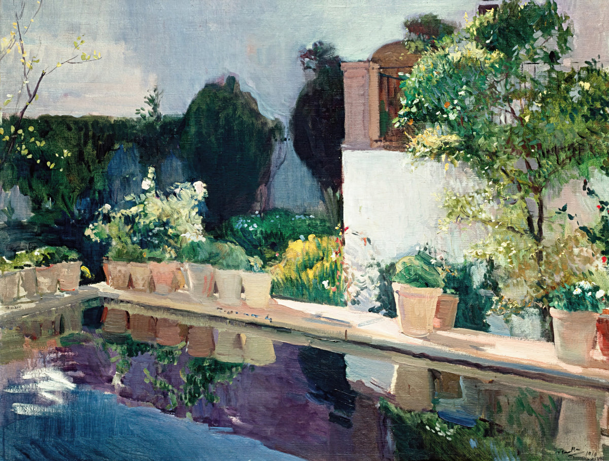 Joaquín Sorolla — The Pool, Alcázar of Seville | Fine Art Print