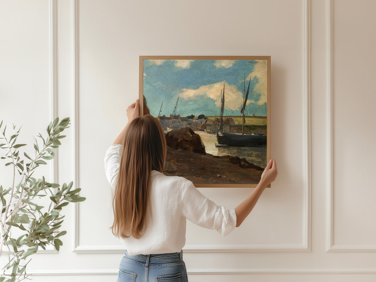 Odilon Redon — The Port of Morgat | Fine Art Print