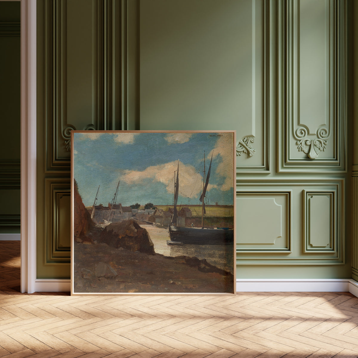 Odilon Redon — The Port of Morgat | Fine Art Print
