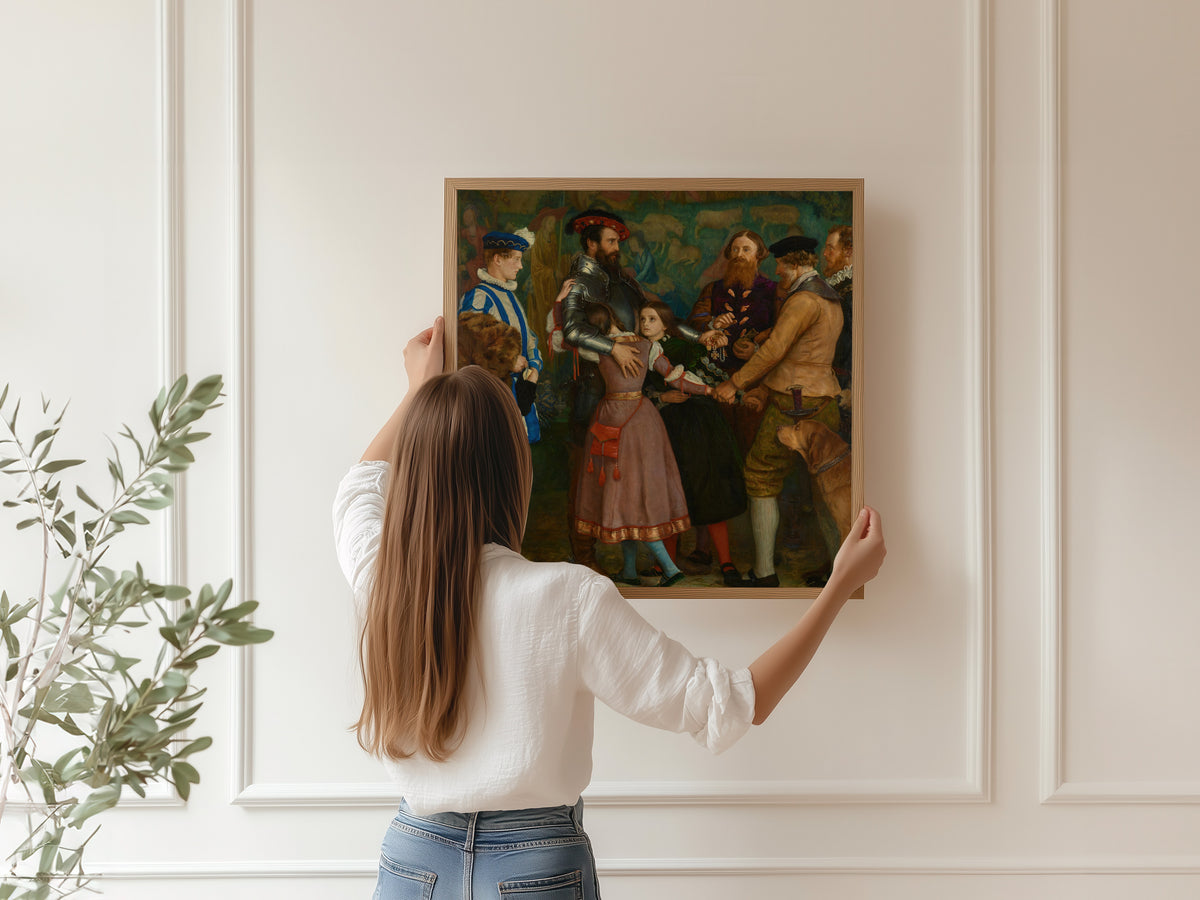 John Everett Millais — The Ransom | Pre-Raphaelite Art Print