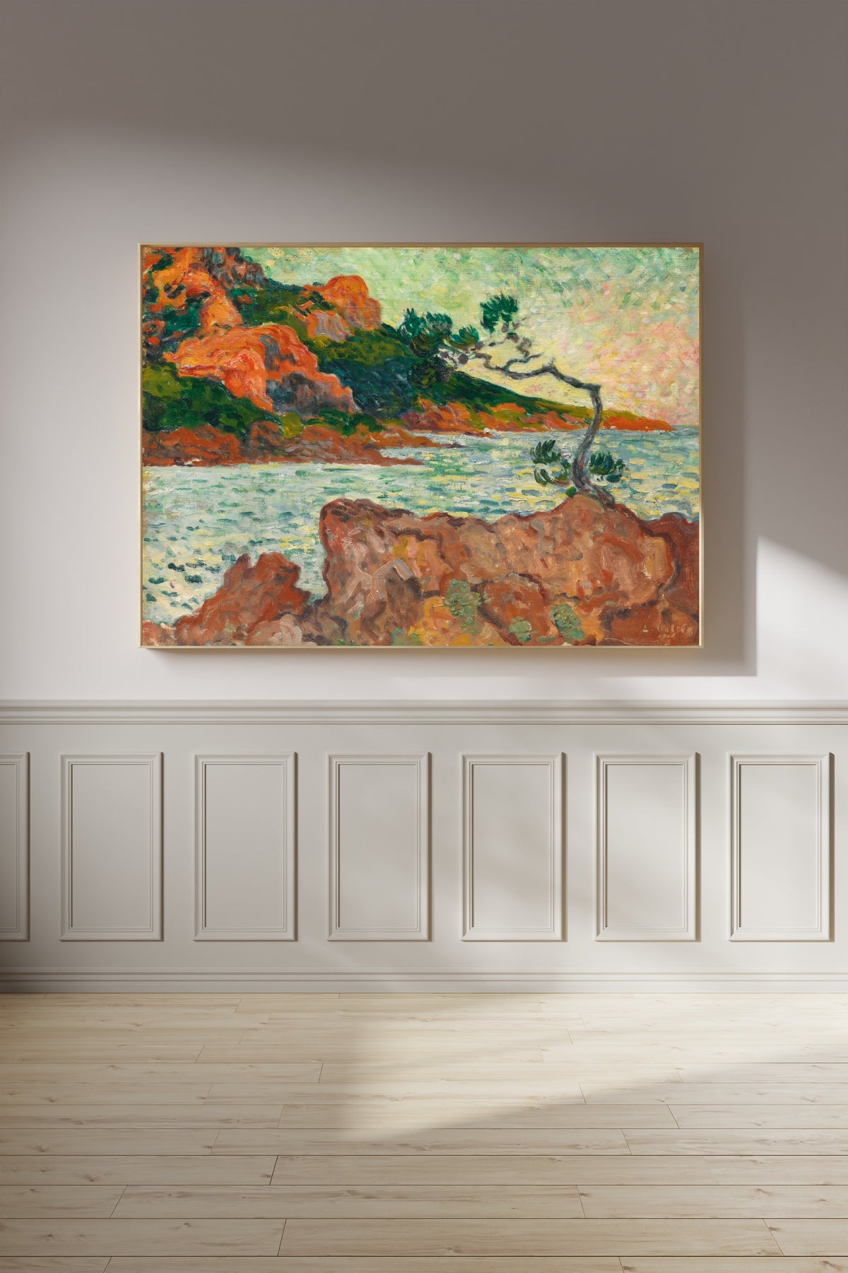 Louis Valtat — The Red Cape, Agay | Fauvist Fine Art Print
