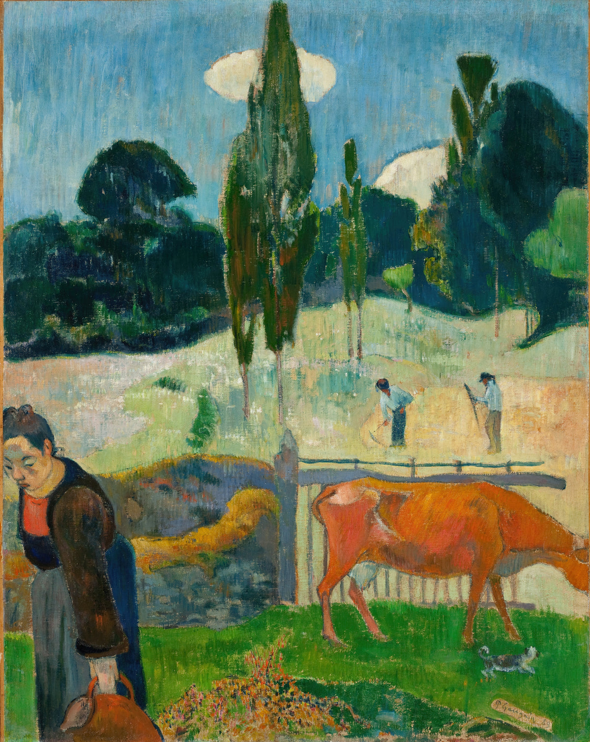 Paul Gauguin — The Red Cow | Fine Art Print