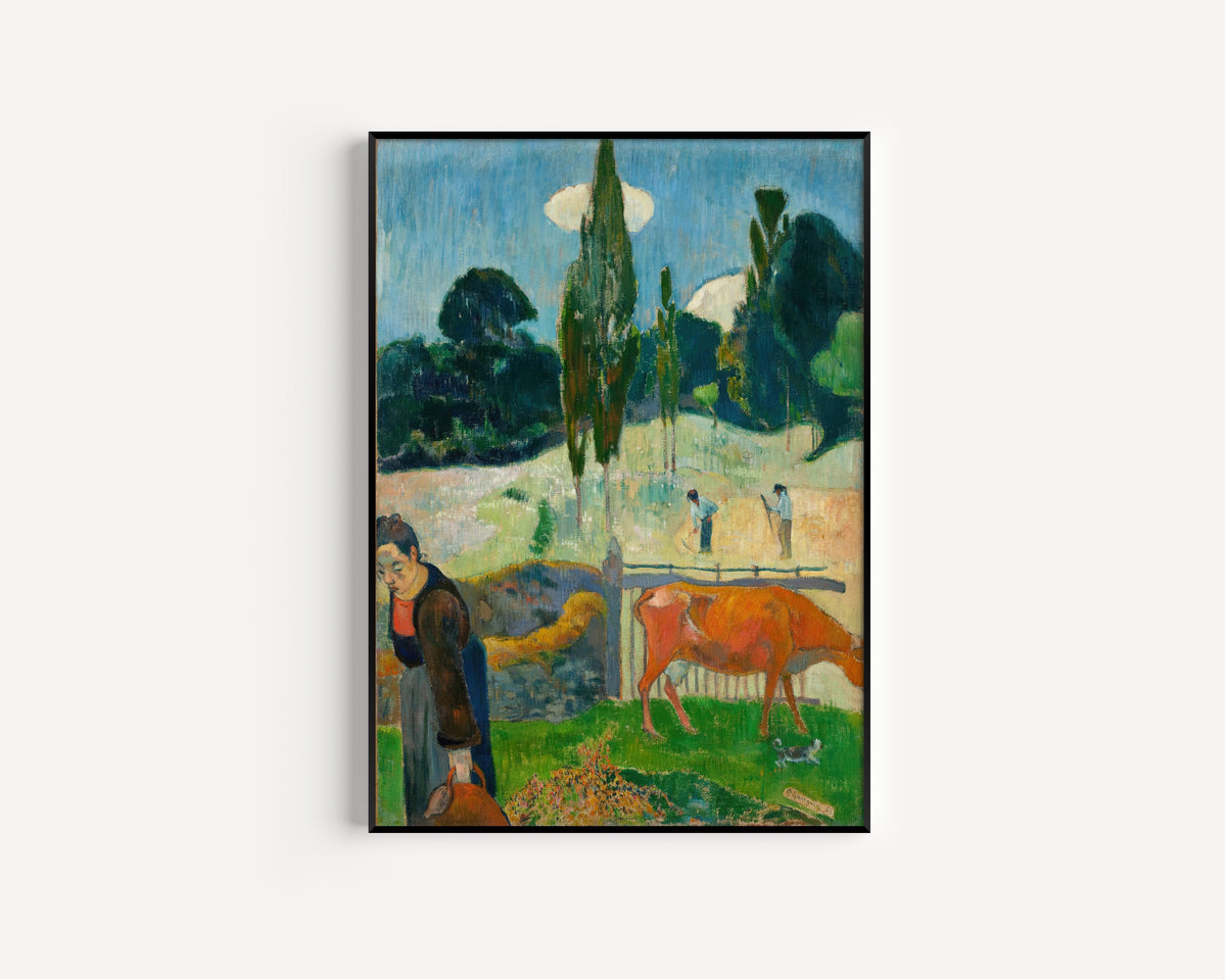 Paul Gauguin — The Red Cow | Fine Art Print