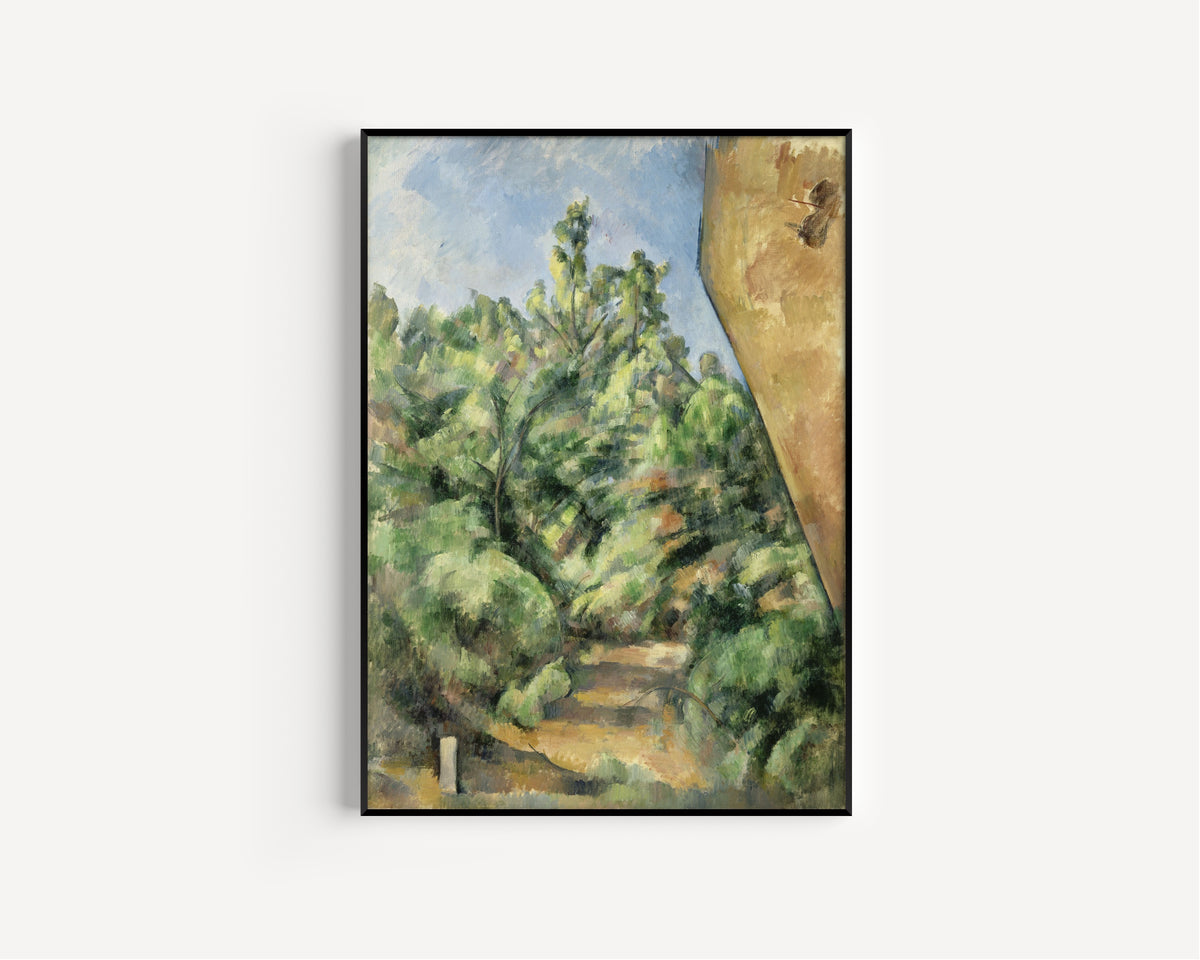 Paul Cezanne — The Red Rock | Fine Art Print