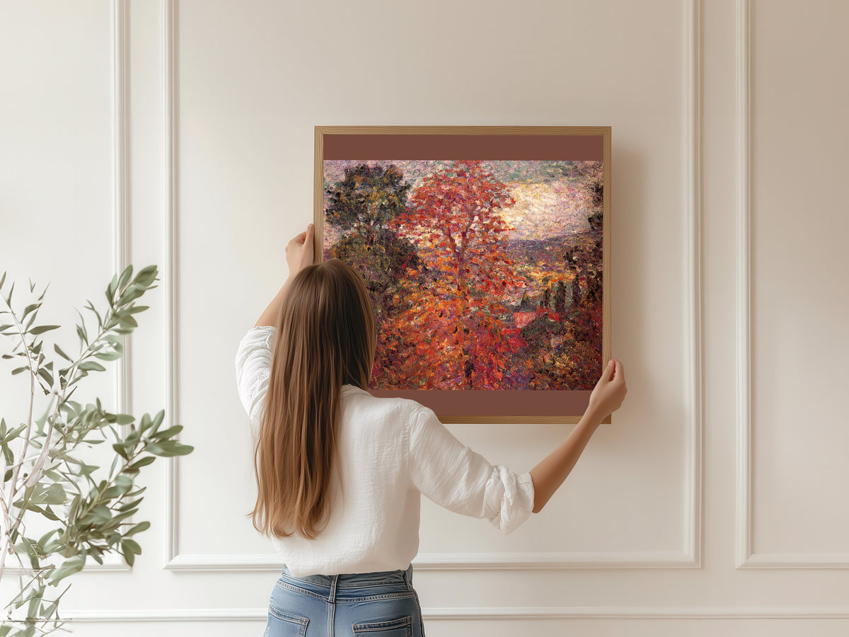 Louis Valtat — The Red Tree | Fauvist Fine Art Print