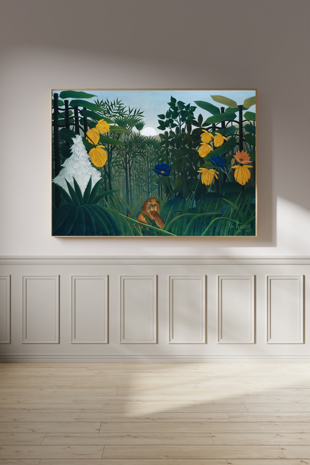 Henri Rousseau — The Repast of the Lion | Fine Art Print