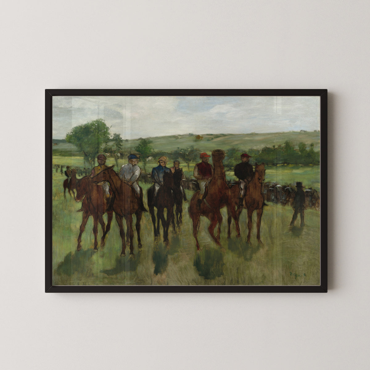 Edgar Degas — The Riders | Fine Art Print