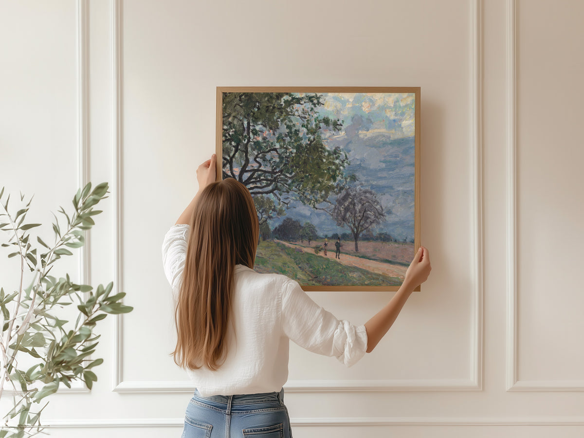 Alfred Sisley — The Road from Versailles to Louveciennes | Fine Art Print