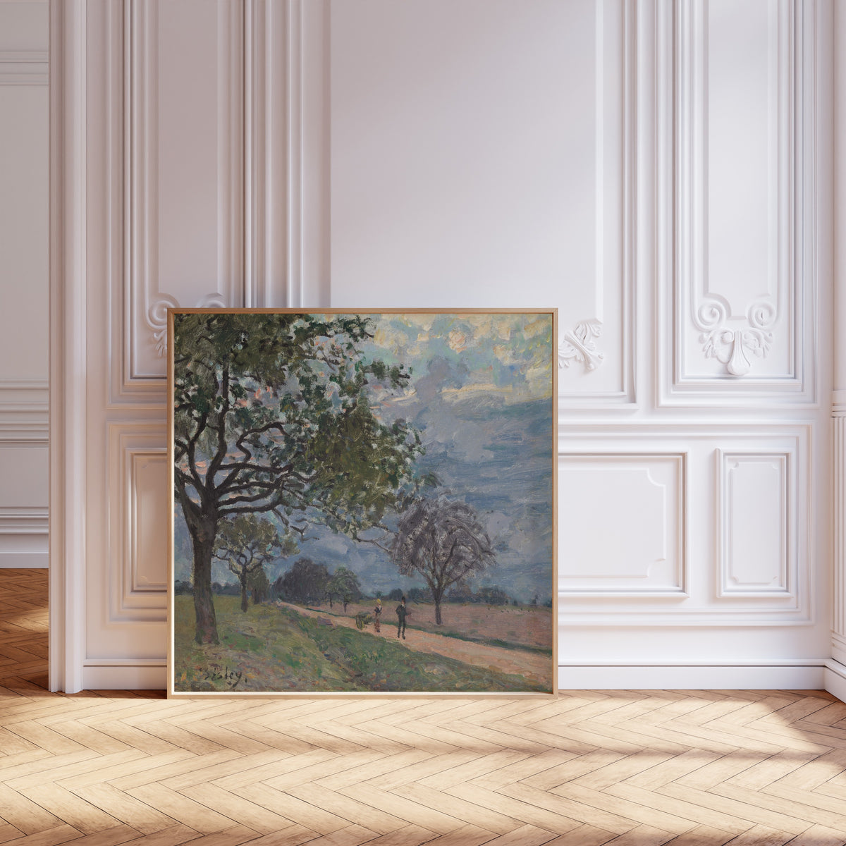 Alfred Sisley — The Road from Versailles to Louveciennes | Fine Art Print