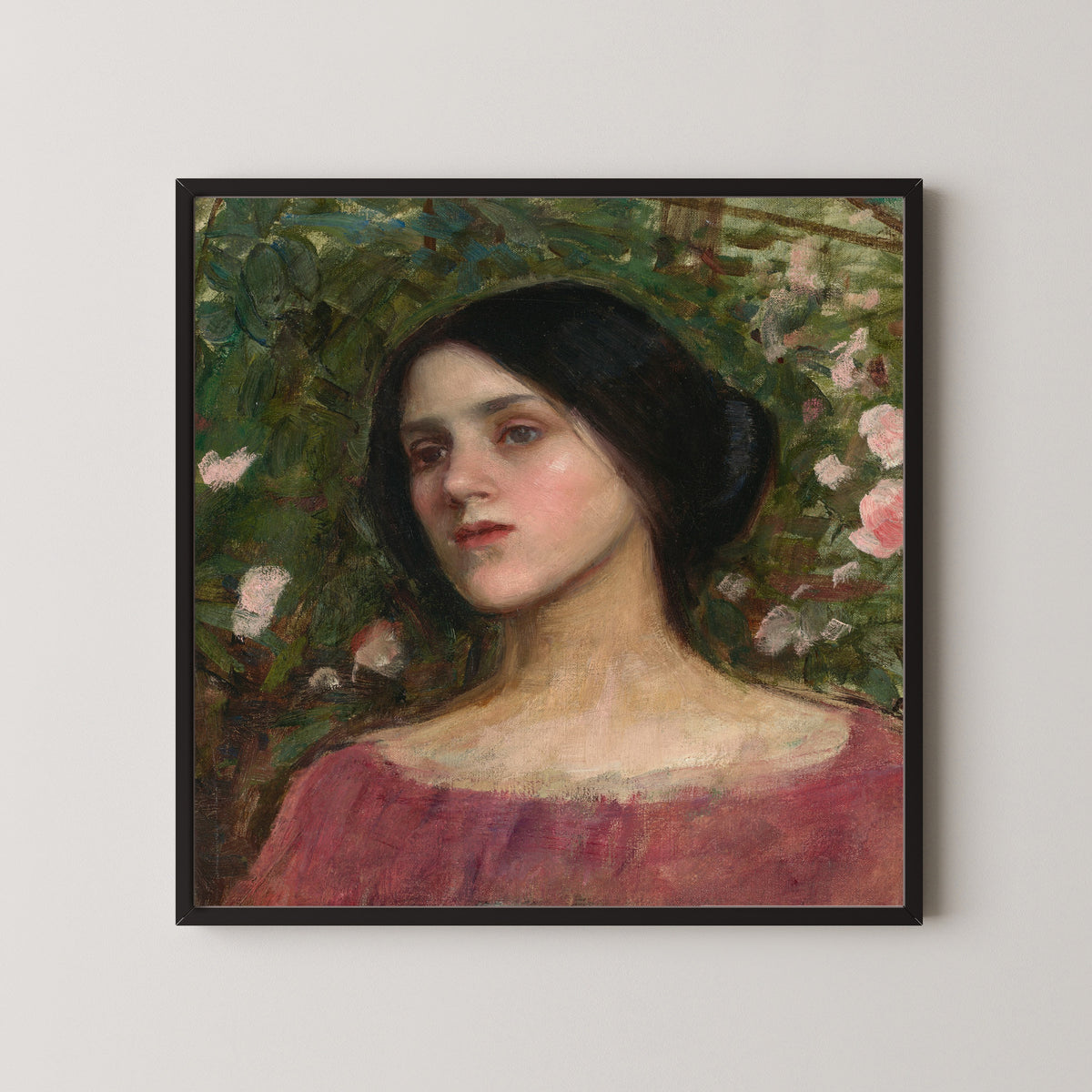 John William Waterhouse — The Rose Bower | Pre-Raphaelite Art Print