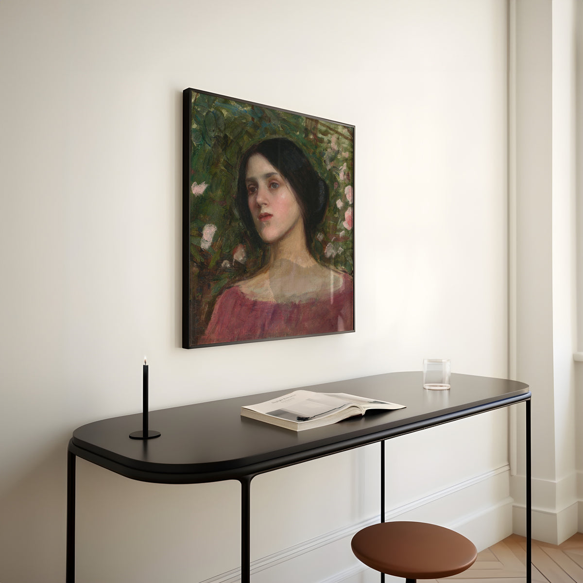 John William Waterhouse — The Rose Bower | Pre-Raphaelite Art Print