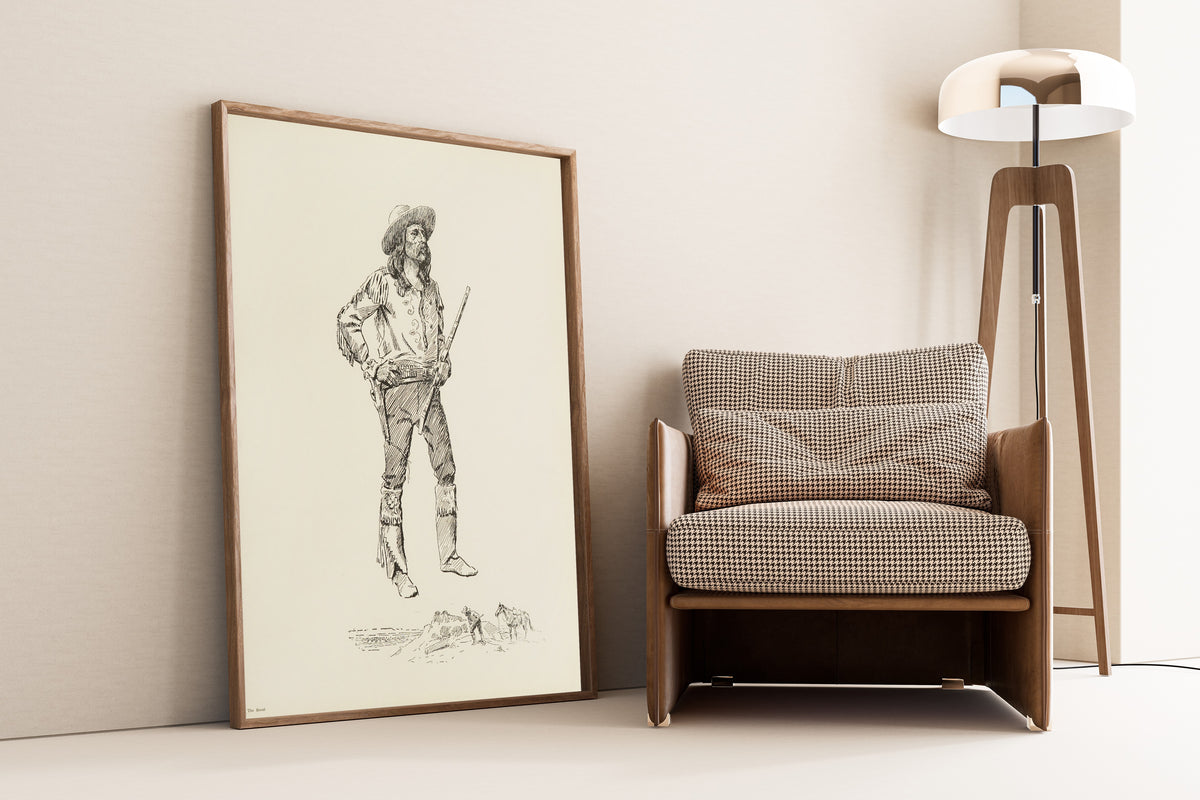 Charles M. Russell — The Scout | Western Illustration Print