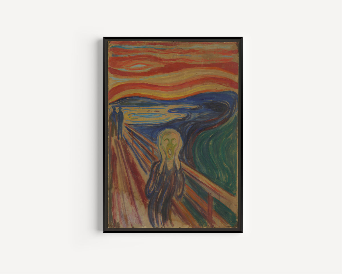 Edvard Munch — The Scream | Symbolist Art Print