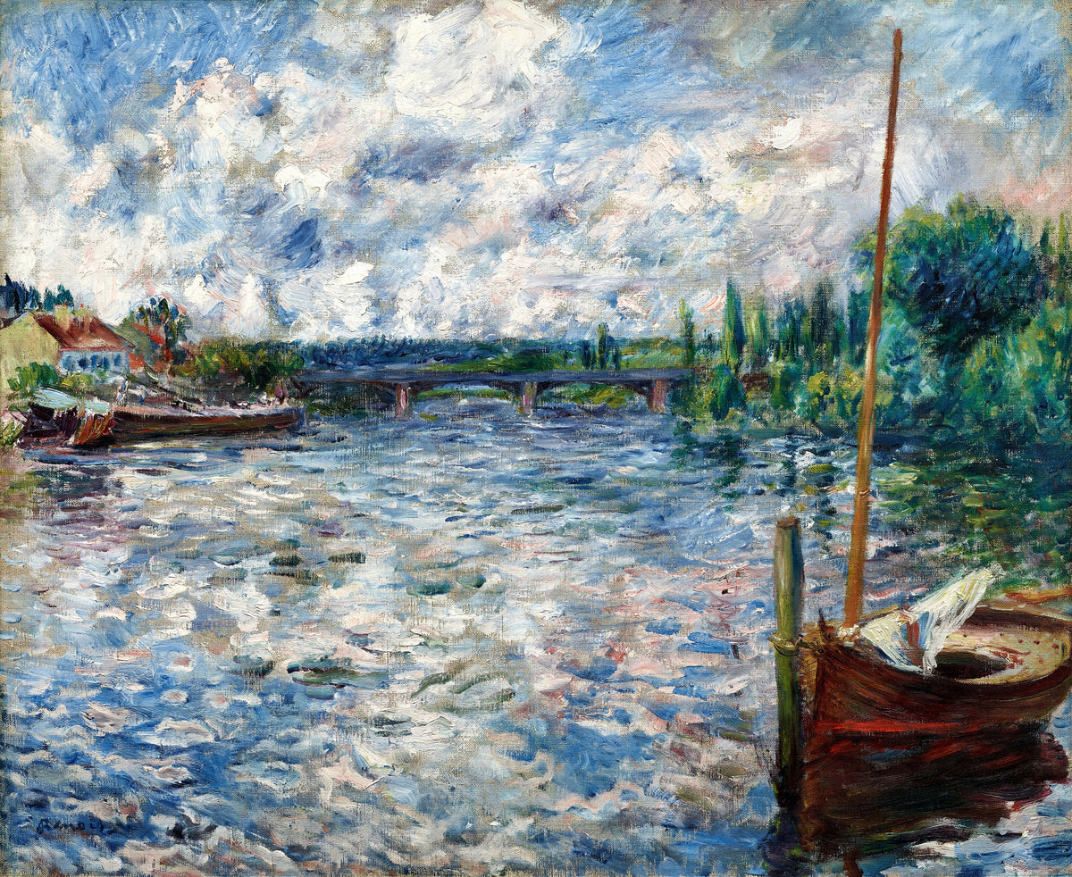 Pierre-Auguste Renoir — The Seine at Chatou | Fine Art Print