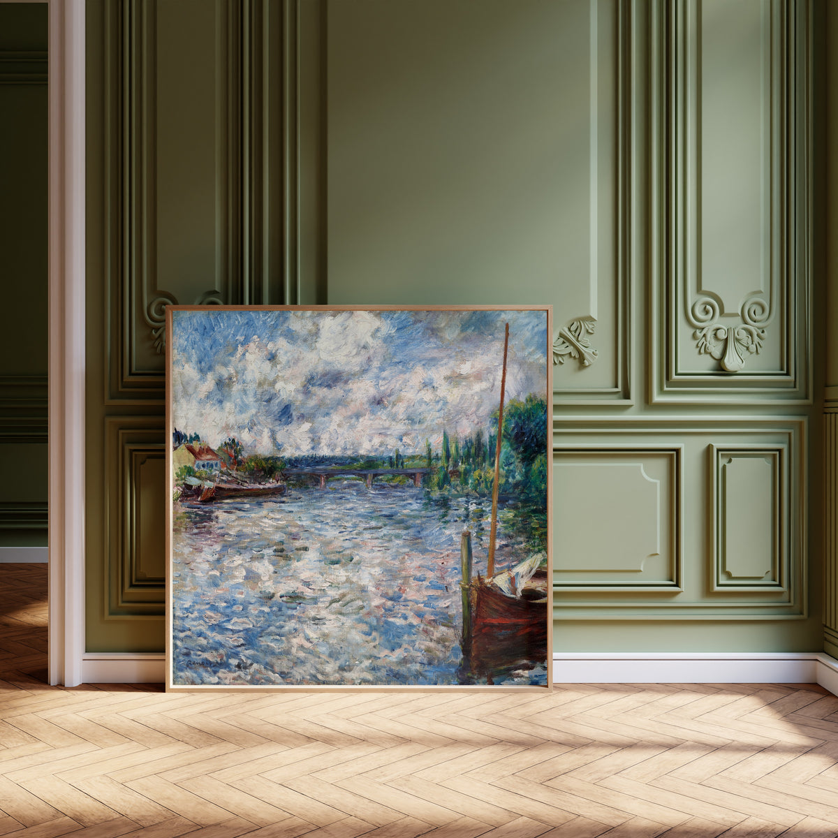 Pierre-Auguste Renoir — The Seine at Chatou | Fine Art Print