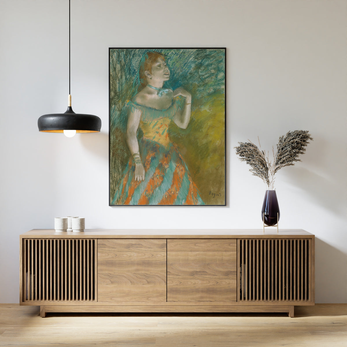 Edgar Degas — The Singer in Green | Fine Art Print