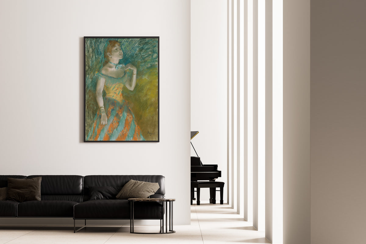 Edgar Degas — The Singer in Green | Fine Art Print