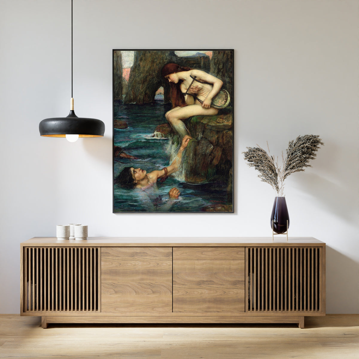 John William Waterhouse — The Siren | Pre-Raphaelite Art Print