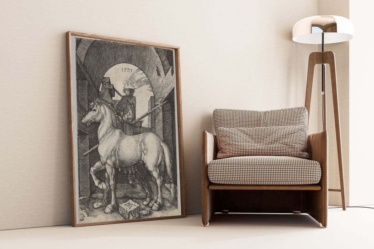 Albrecht Dürer — The Small Horse | Engraving Print