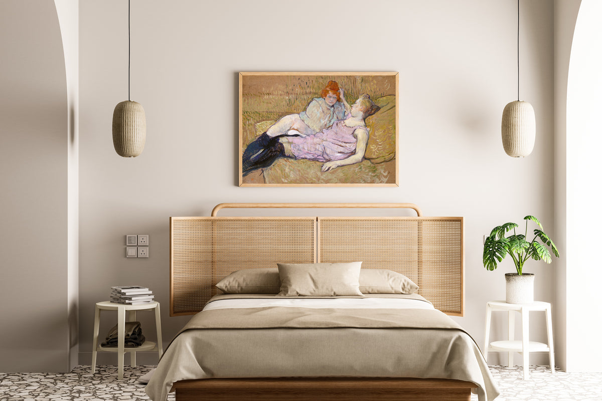 Henri de Toulouse-Lautrec — The Sofa | Fine Art Print