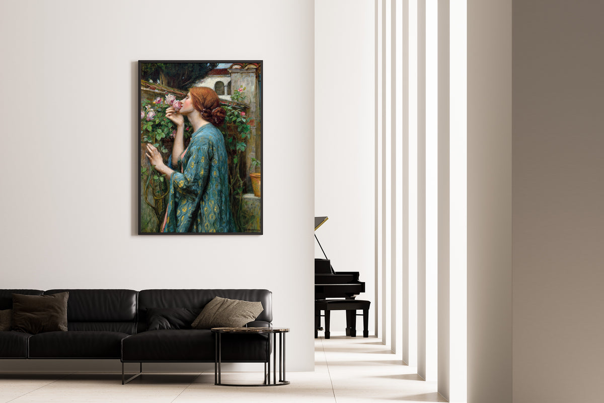 John William Waterhouse — The Soul of the Rose | Pre-Raphaelite Art Print